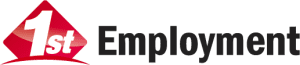 1st Employment Logo Black Horizontal