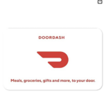 $25 Doordash Giftcard